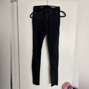 AG The Mila Super High-rise skinny, size 26R, black
